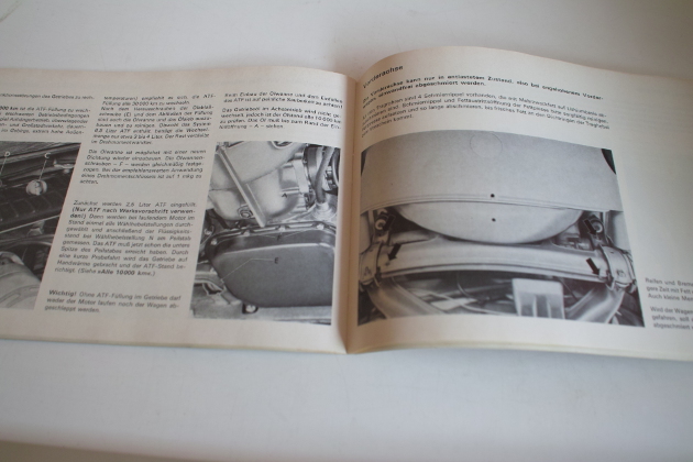 VW 1600 operating instructions 1969 Manual Handbook Board Book Type 3